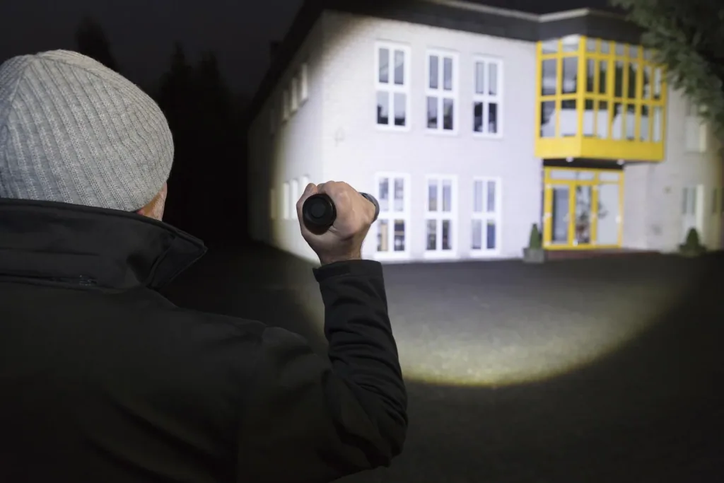 Power CREE LED flashlight with 20 watts