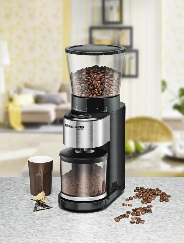 Coffee grinder with integrated scale EKM 500