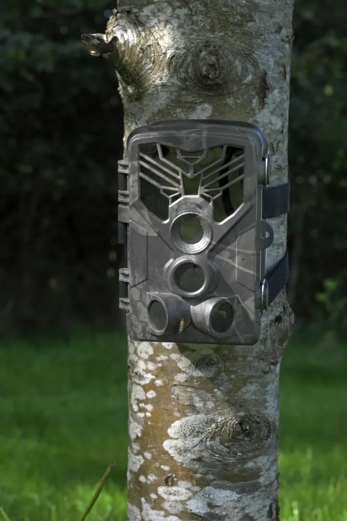 Wildlife and surveillance camera with Wi-Fi, 8 MP CMOS sensor and infrared illumination