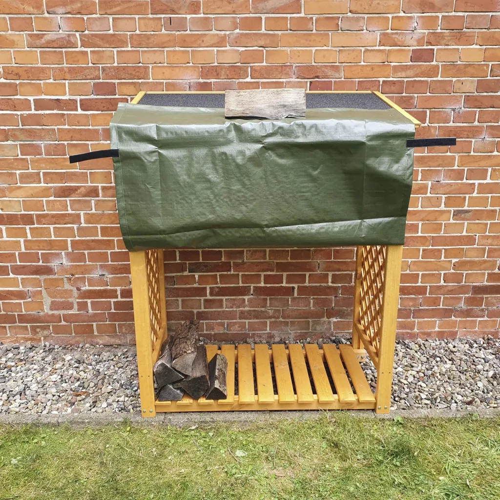 Firewood rack "Speyer" hb with weather protection