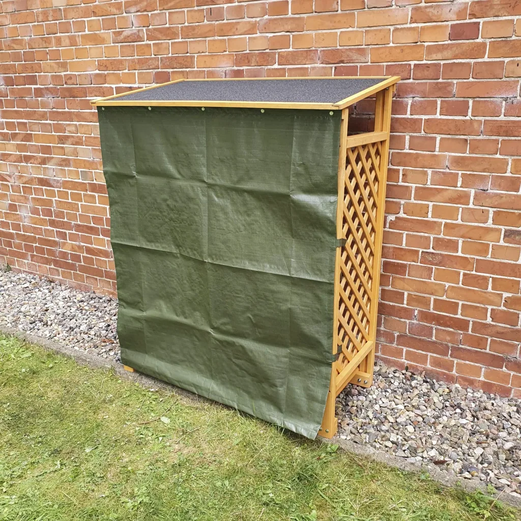 Firewood rack "Speyer" hb with weather protection
