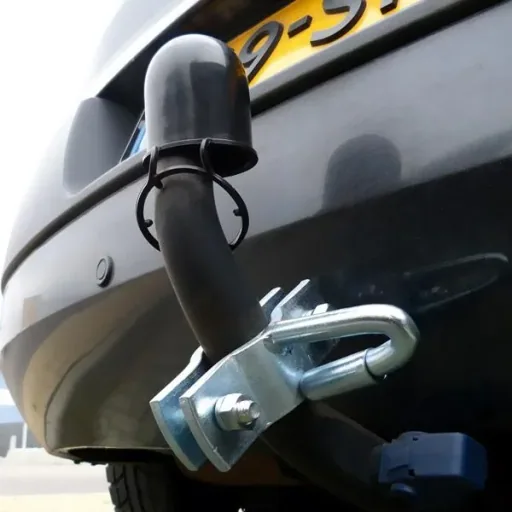 Trailer safety clamp + spring