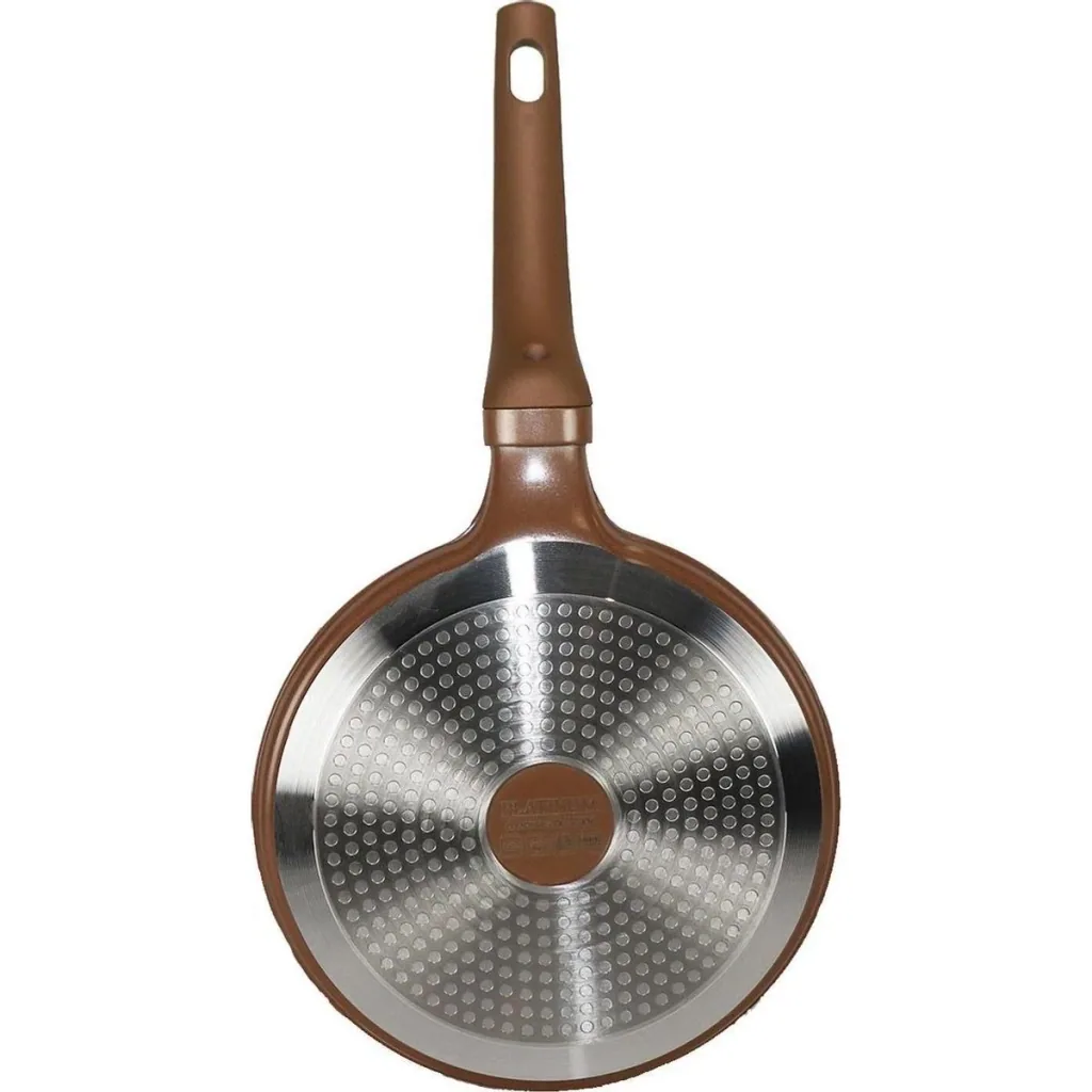 Pancake pan - non-stick - 24 cm - brown