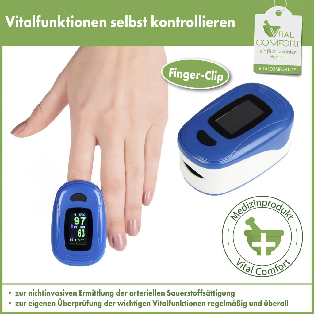 Fingertip pulse oximeter