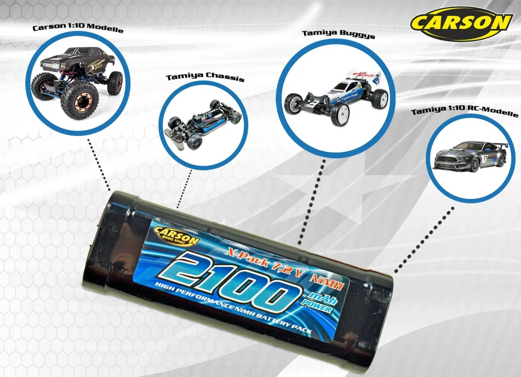 Racing Pack 2100mAh 7,2 V