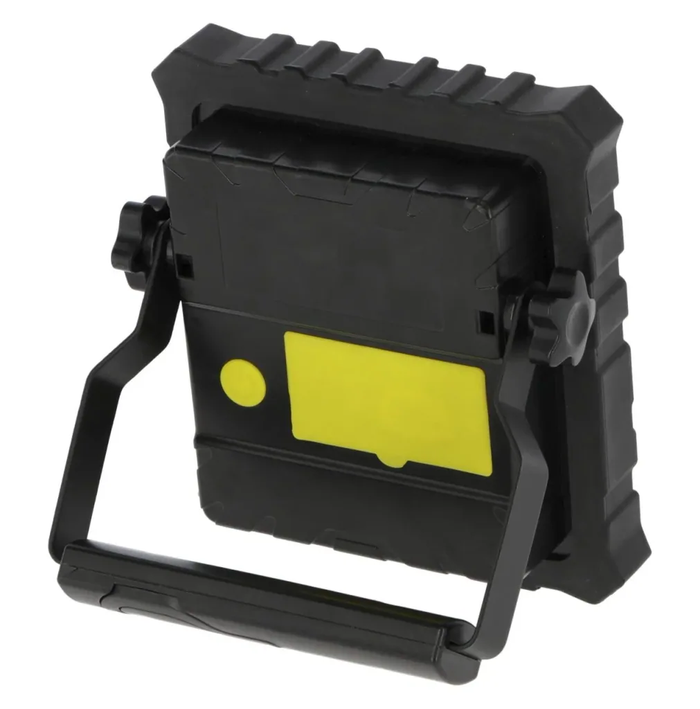 Mobile LED battery spotlight with 20 watts