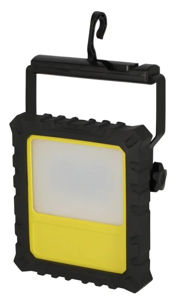 Mobile LED battery spotlight with 20 watts